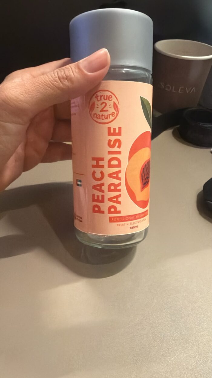 Peach Paradise drink